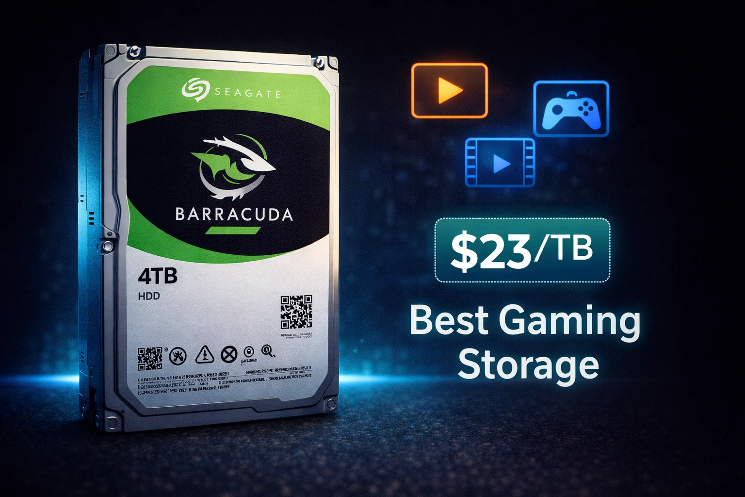 Seagate Barracuda 4TB