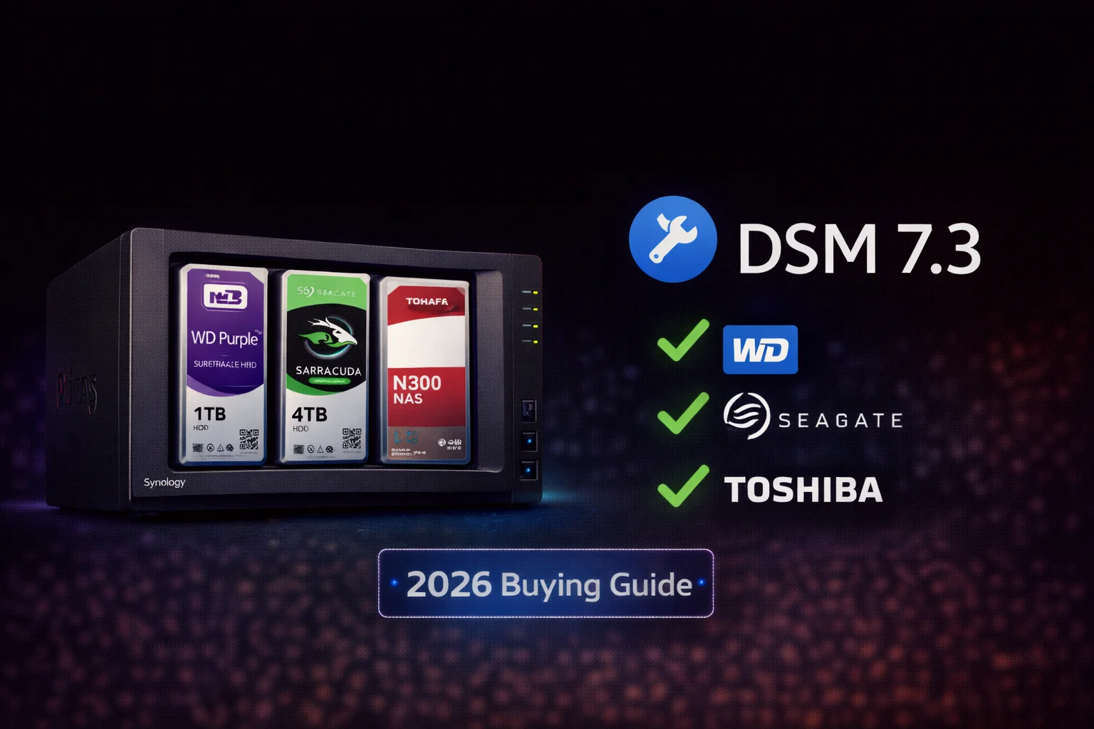 Synology HDD Compatibility 2026