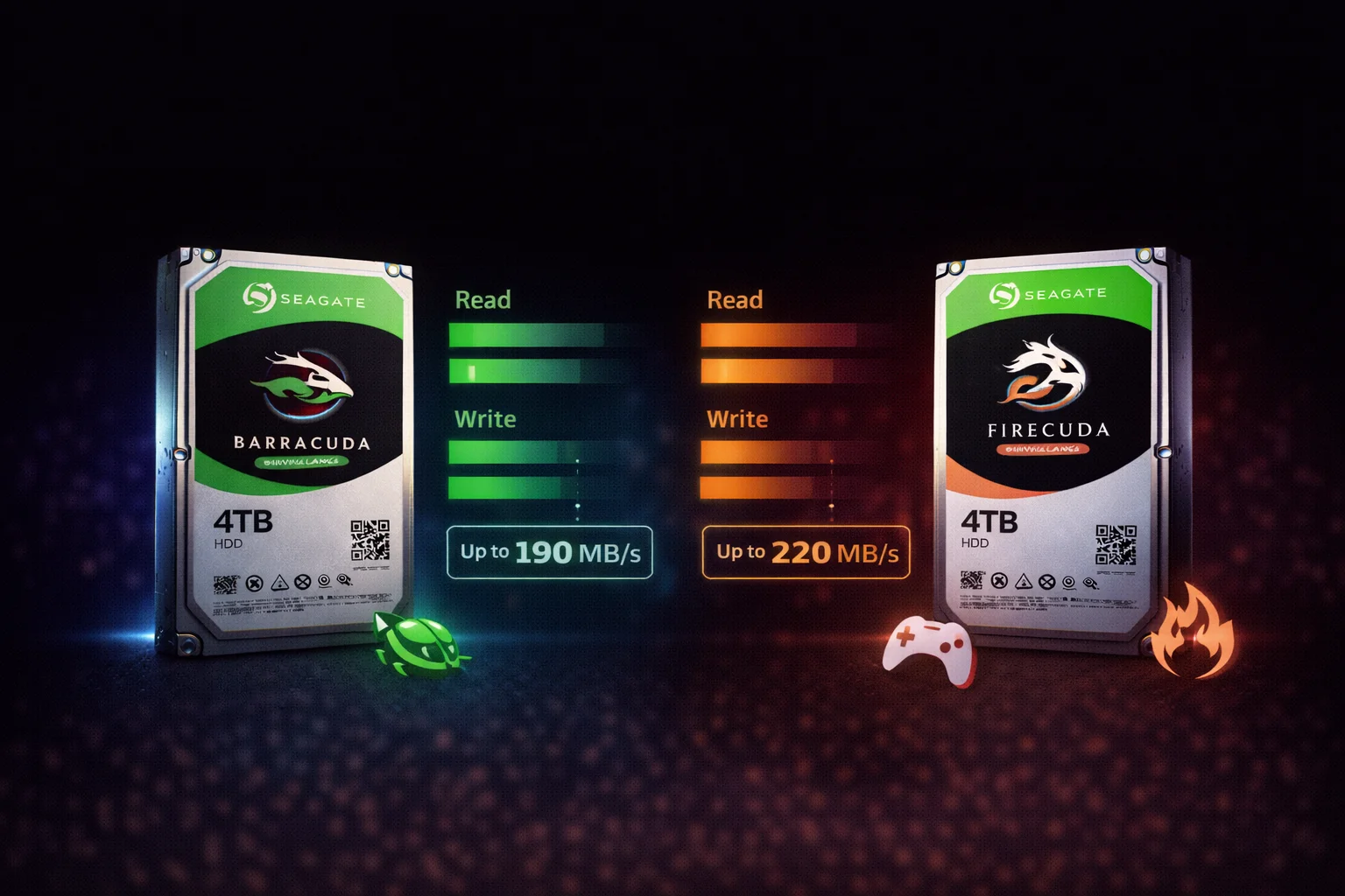 Barracuda HDD vs FireCuda