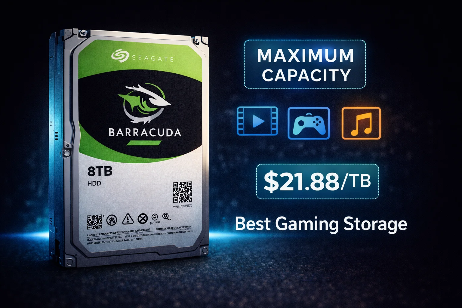 Seagate Barracuda 8TB