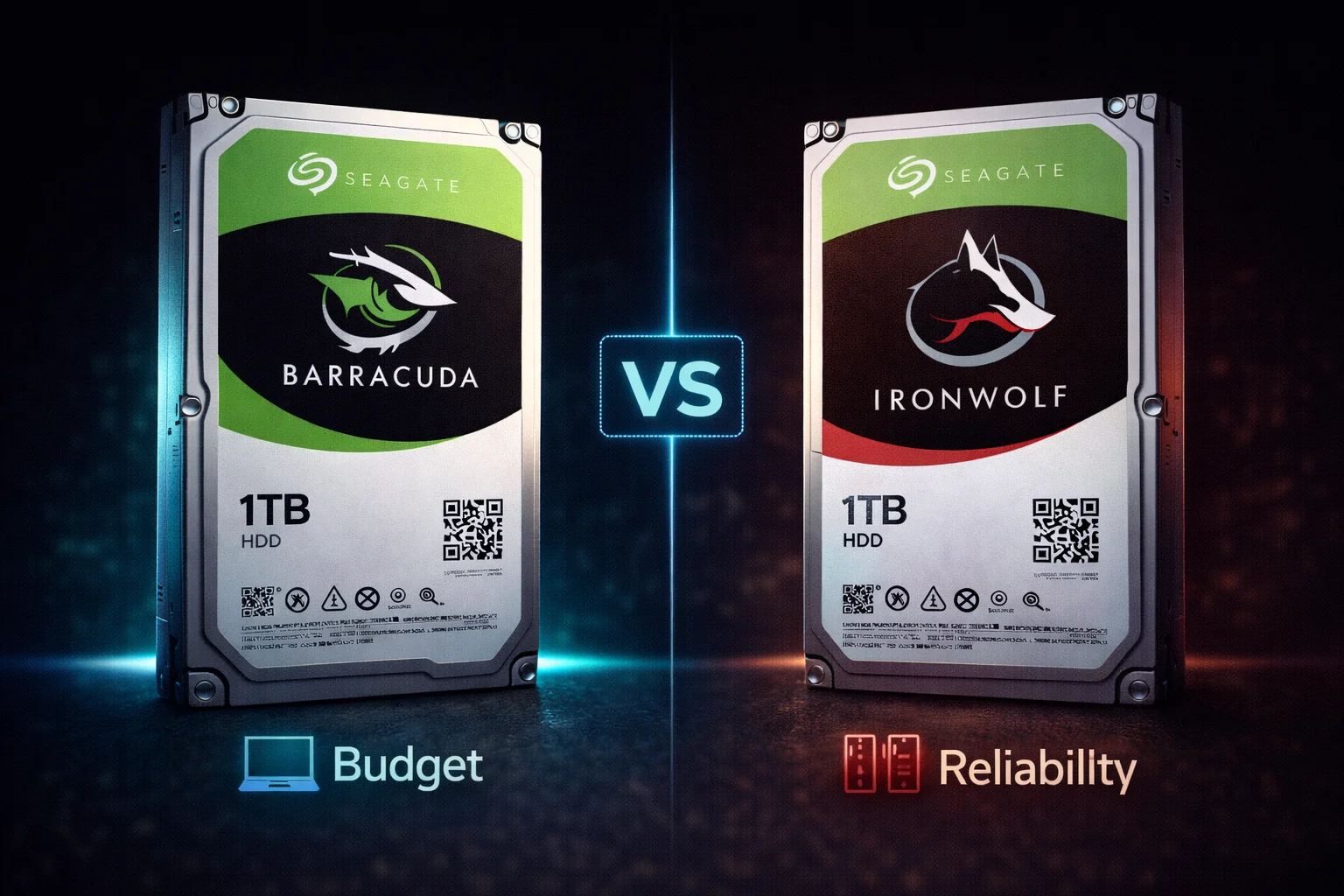 Seagate Barracuda vs IronWolf