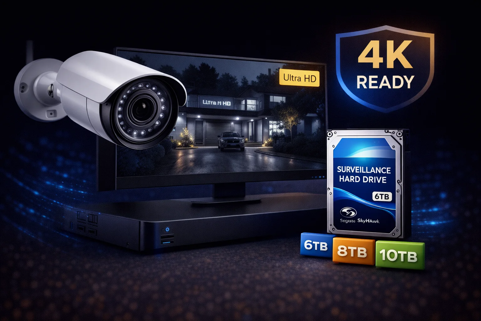 Surveillance HDD for 4K