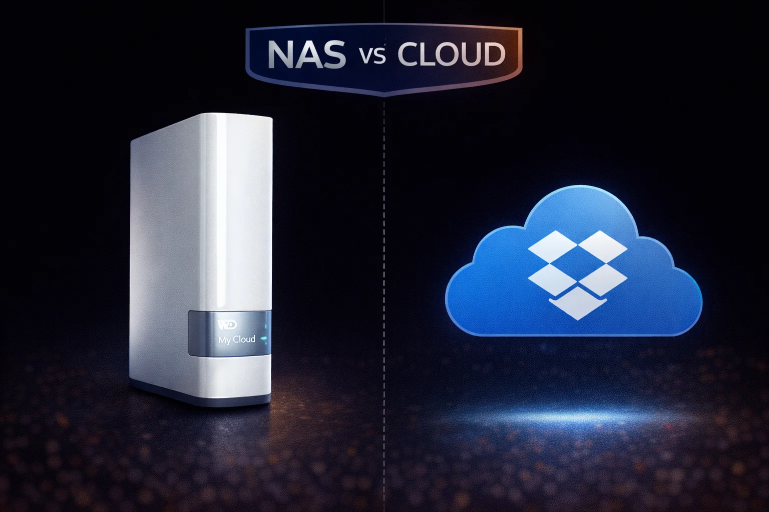 WD My Cloud vs Dropbox
