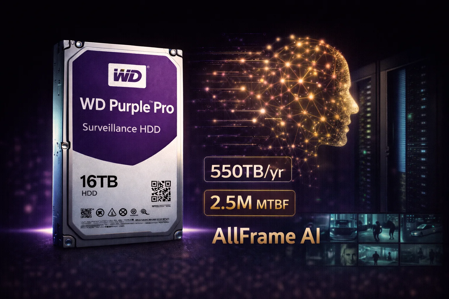 WD Purple Pro Surveillance Hard Drives