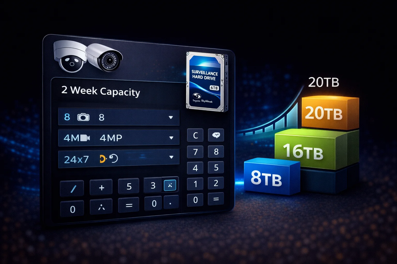 Surveillance Storage Calculator