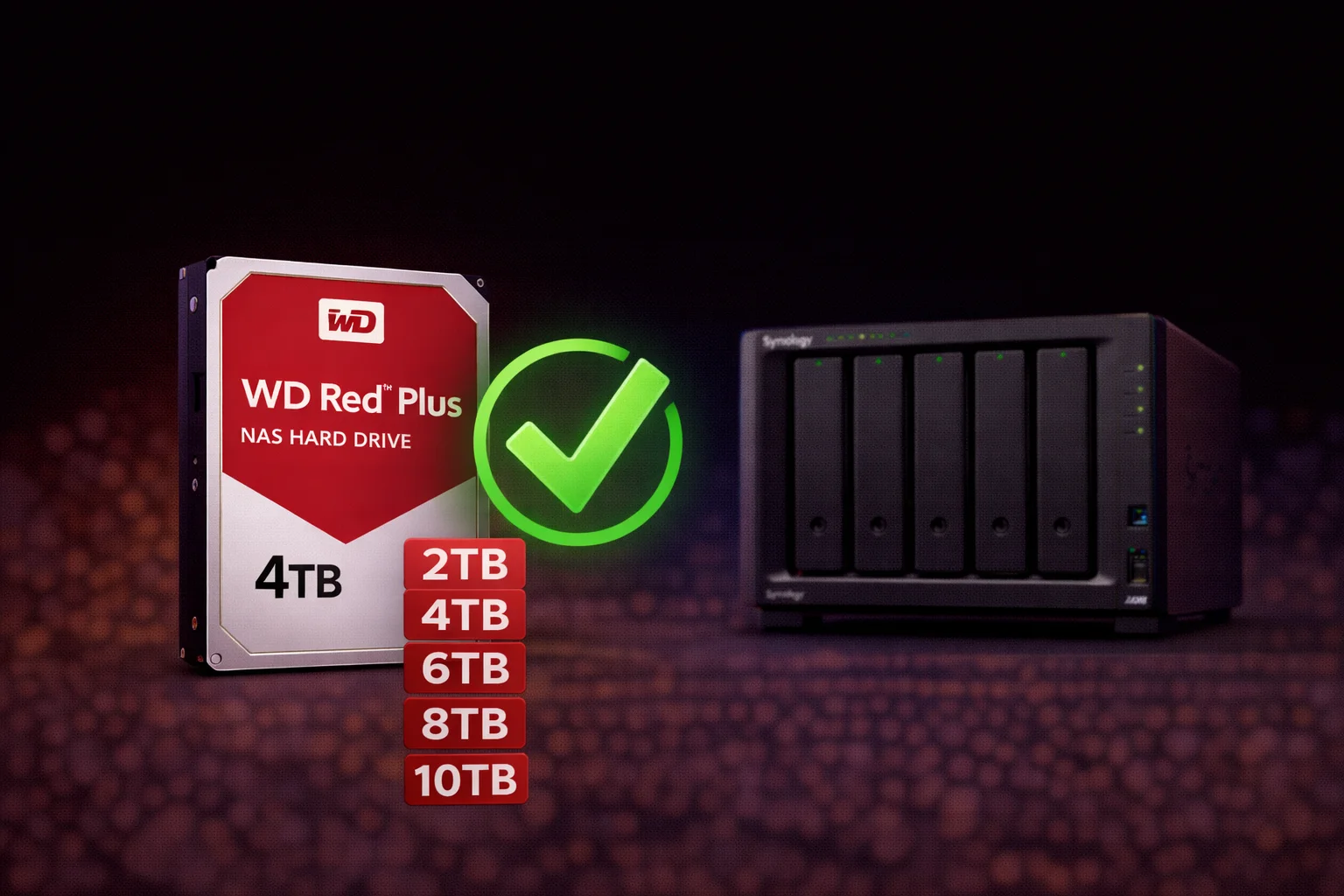 WD Red Plus for Synology NAS