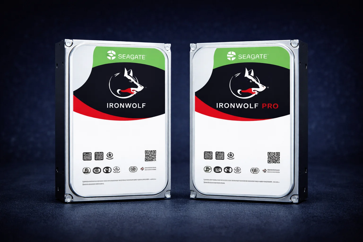 Seagate IronWolf vs IronWolf Pro