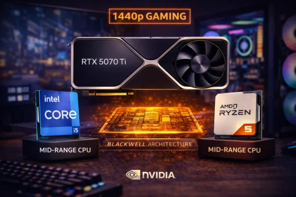 best cpu for rtx 5070 ti