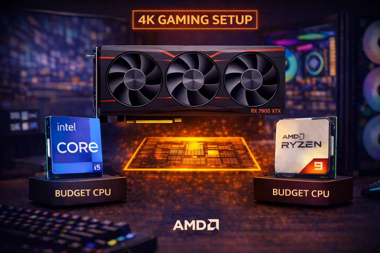 best cpu for rx 7900 xtx