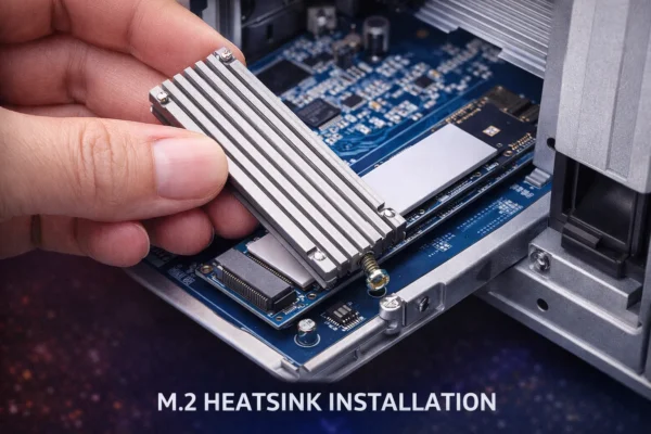 how to install m.2 heatsink nas