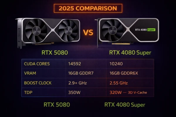 rtx 5080 vs rtx 4080 super