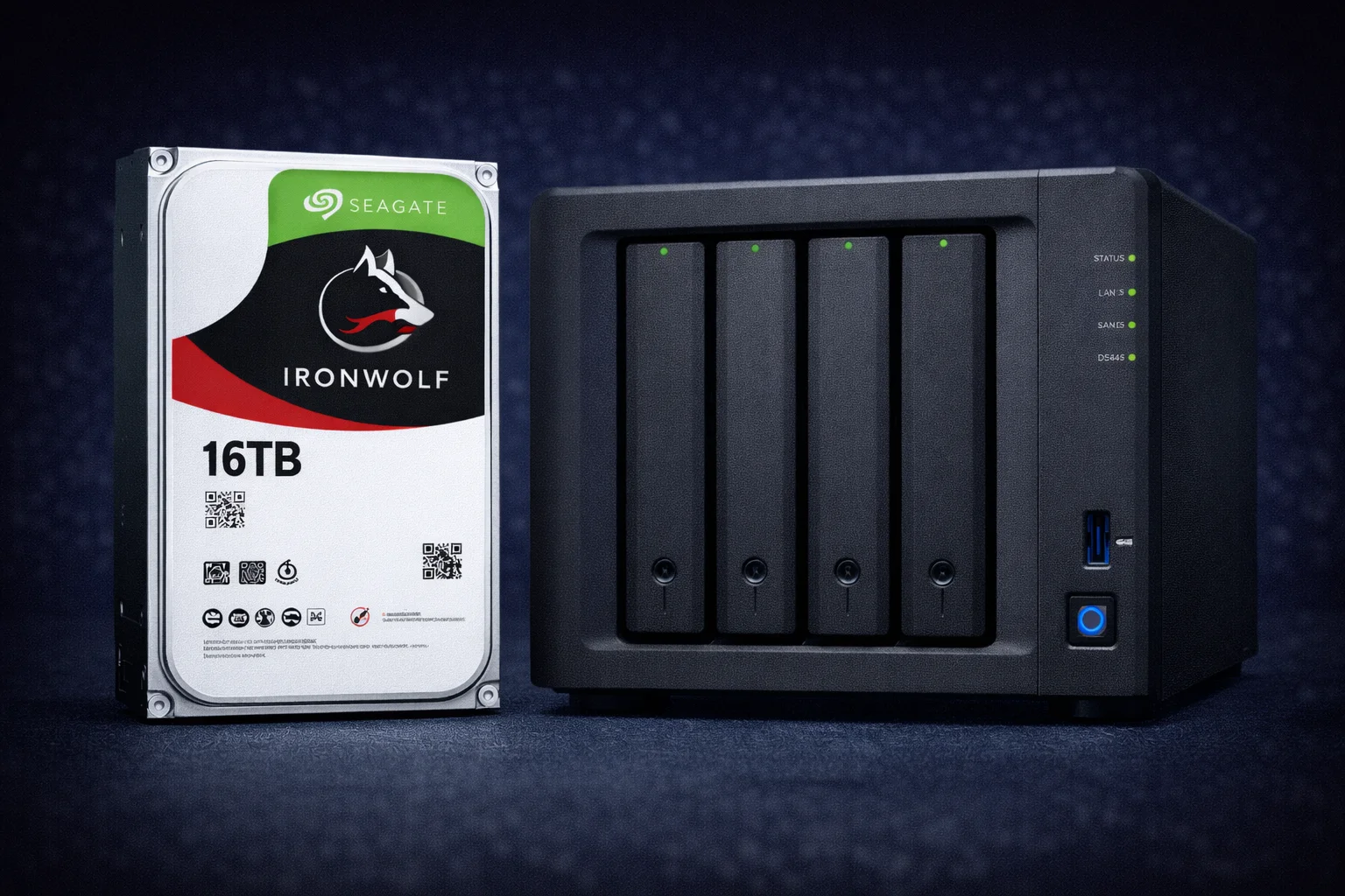 seagate ironwolf 16tb