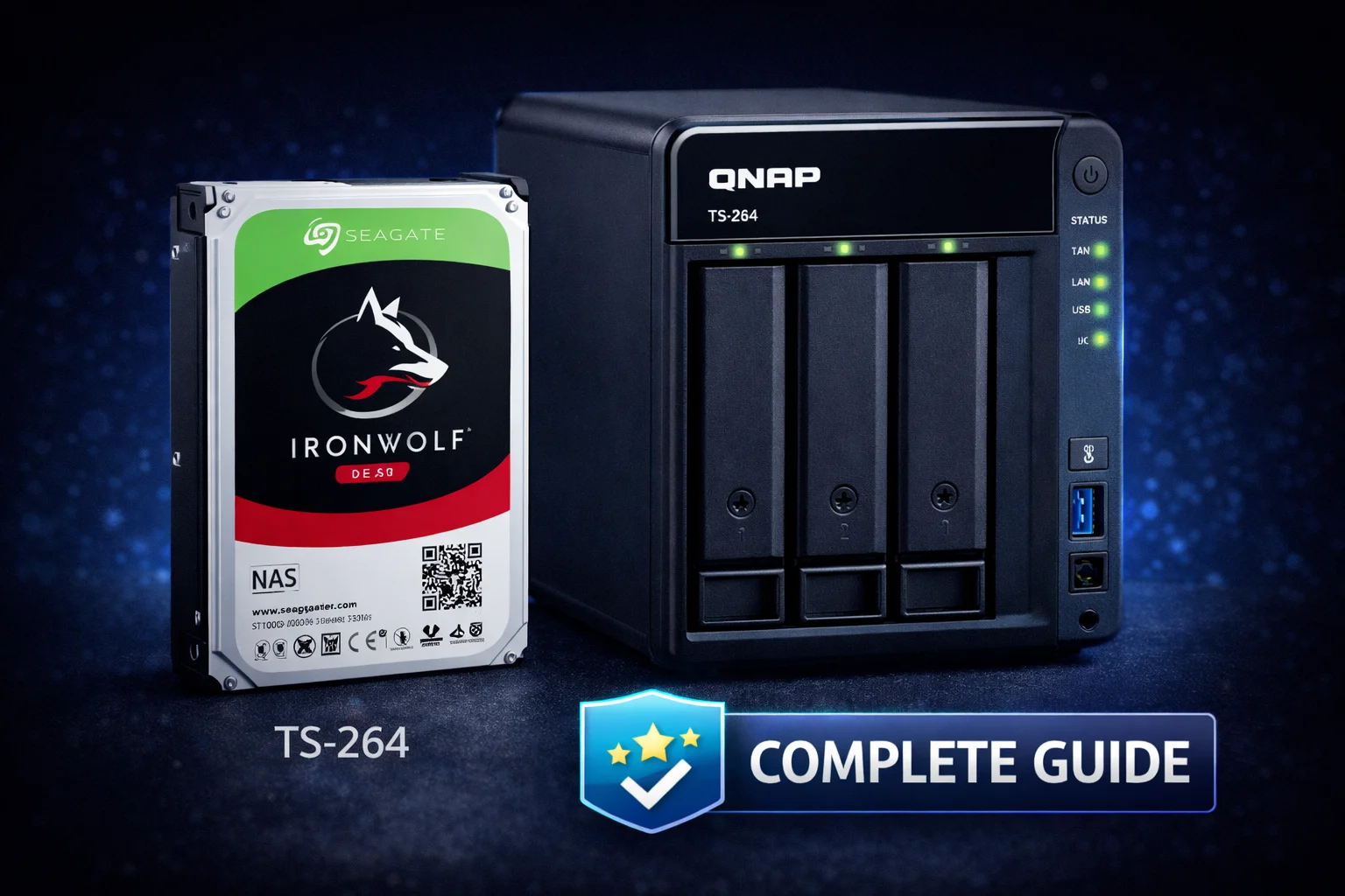 seagate ironwolf qnap