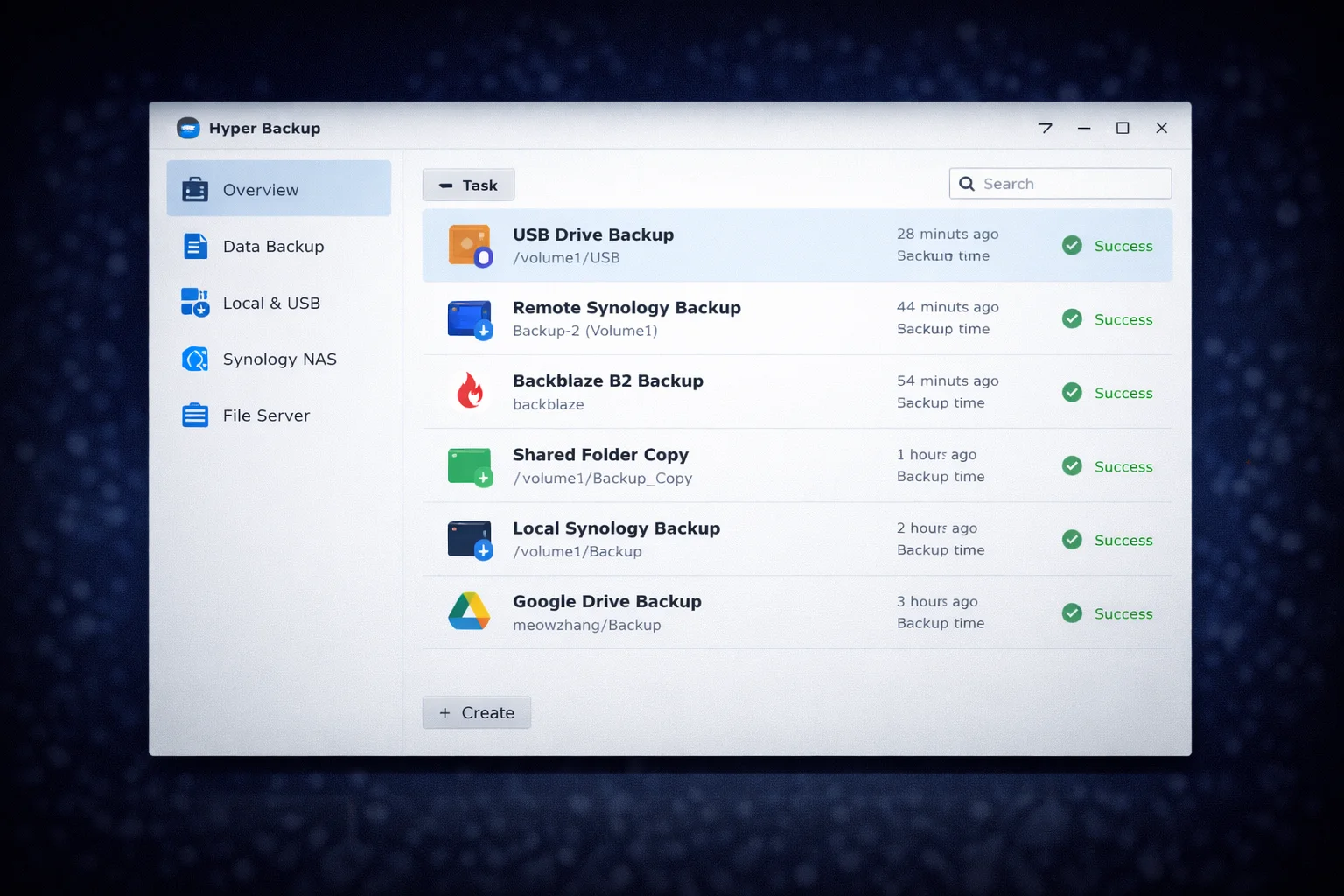 Synology Hyper Backup